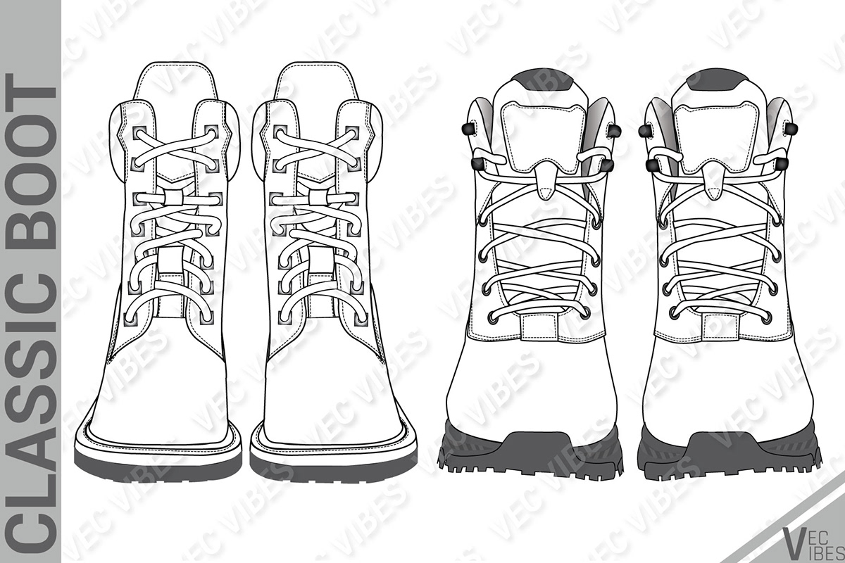 A pair of cowboy boots, sketch. scratch board imitation. black and white  hand drawn image. engraving vector. | CanStock