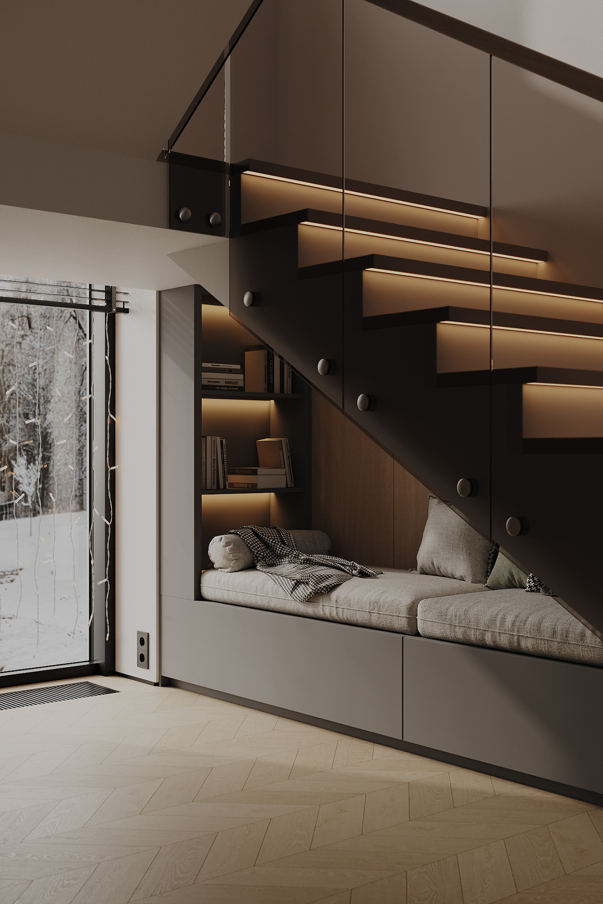 3ds max apartment archviz CGI corona interior design  livingroom modern Render visualization