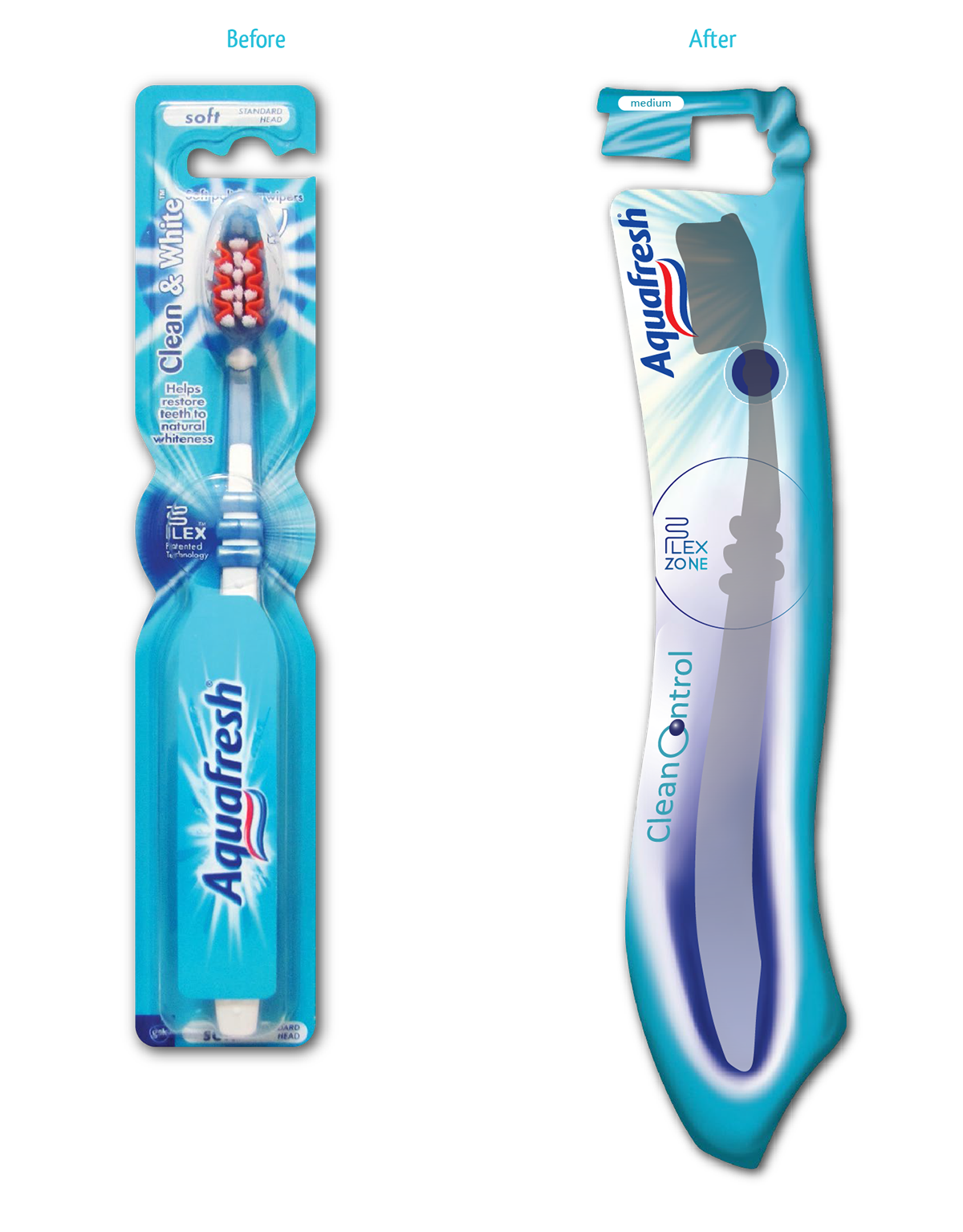 Outdoor aquafresh toothbrush toothpast 3d Poster poster Pack flexible White Flexibility Flexigel package