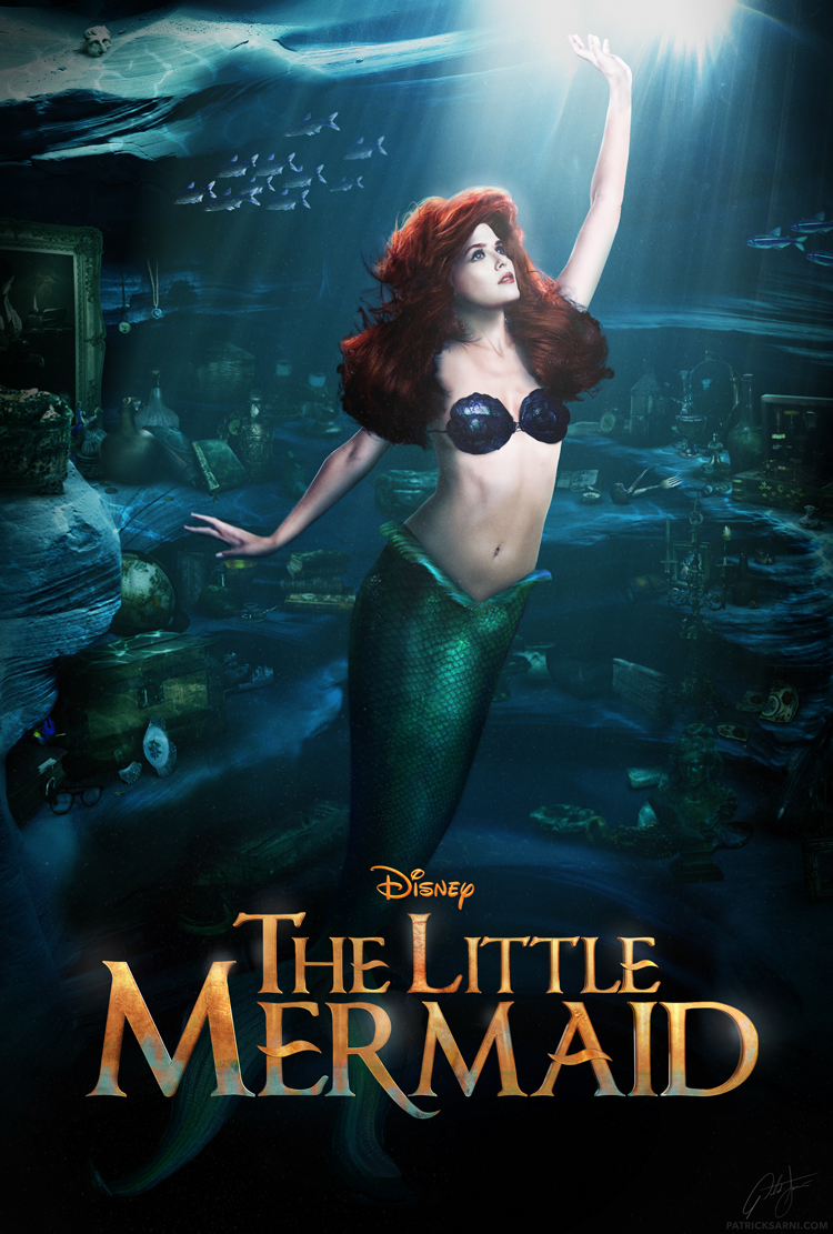 poster mermaid key art The Little Mermaid disney movie
