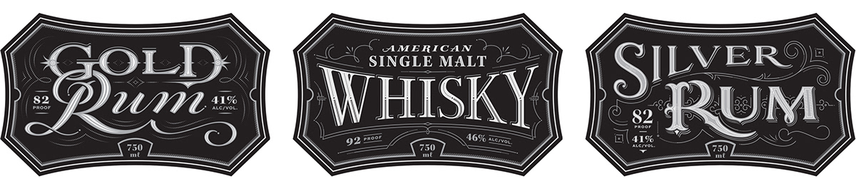 Packaging branding  Logo Design Spirits alcohol distillery Label Whiskey Whisky Vodka