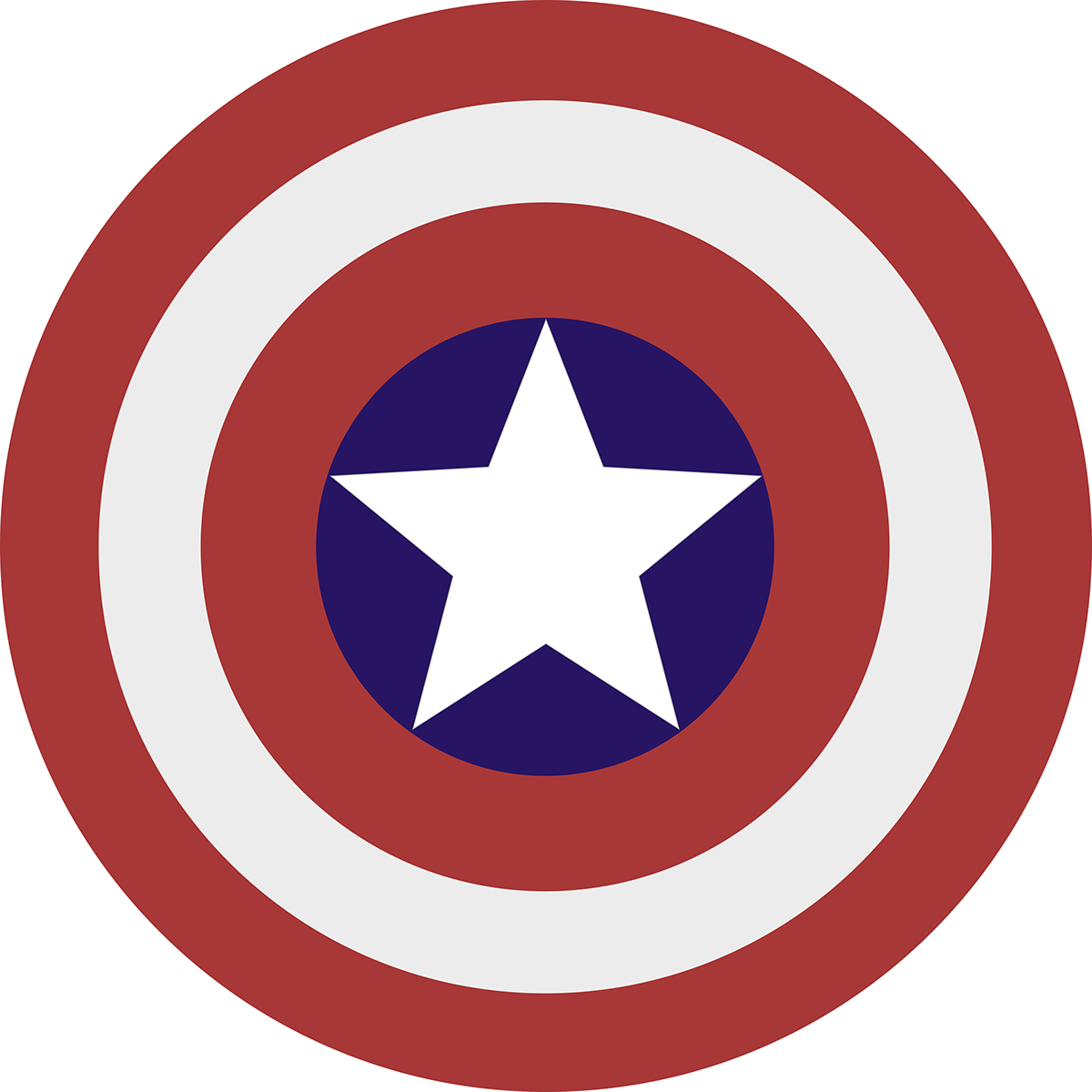 captain amercia logo design free download