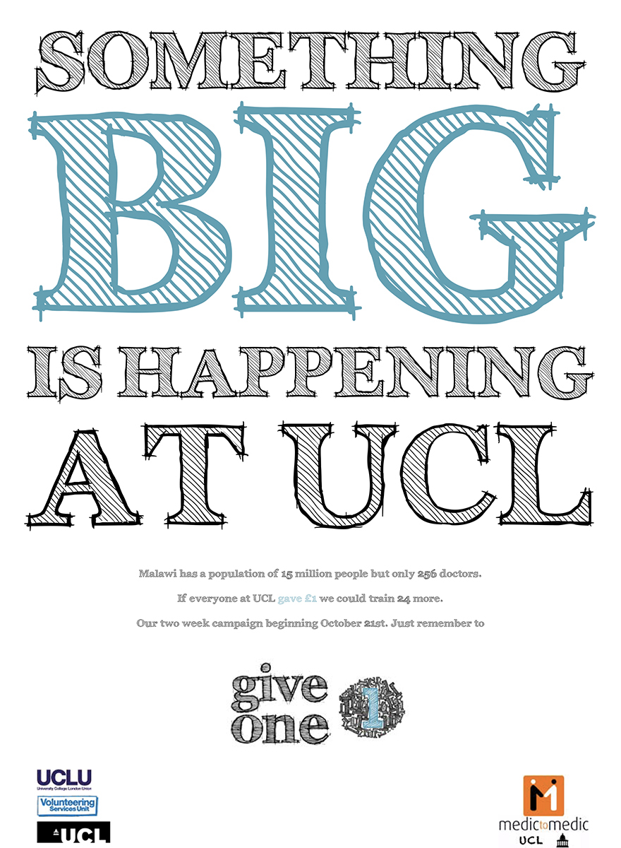 charity malawi medic to medic UCL University College London pro bono University Students student campaign Guerilla