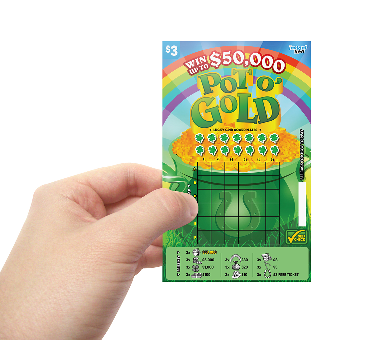 Gaming scratch and win scratch win Games Lottery vector illustrations vibrant Fun bright ticket New Zealand