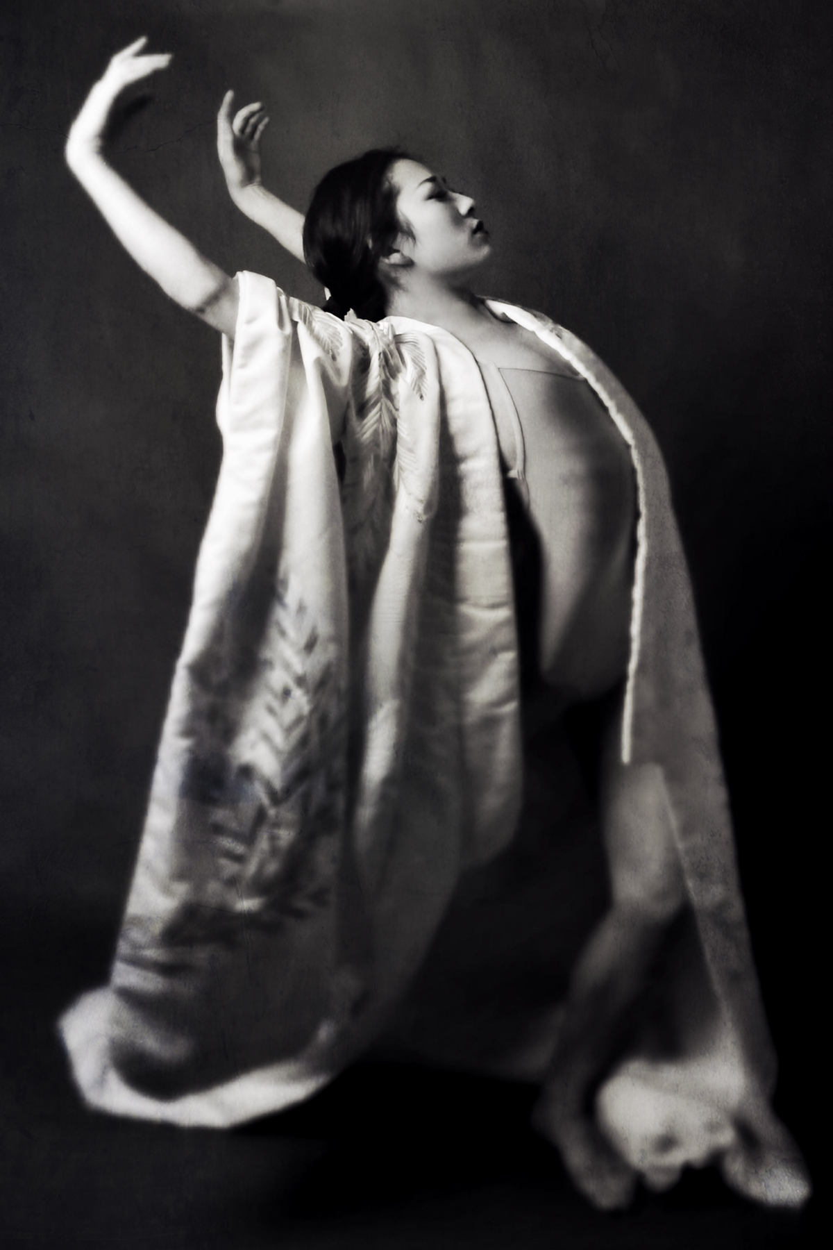 woman figure japanese kimono Love