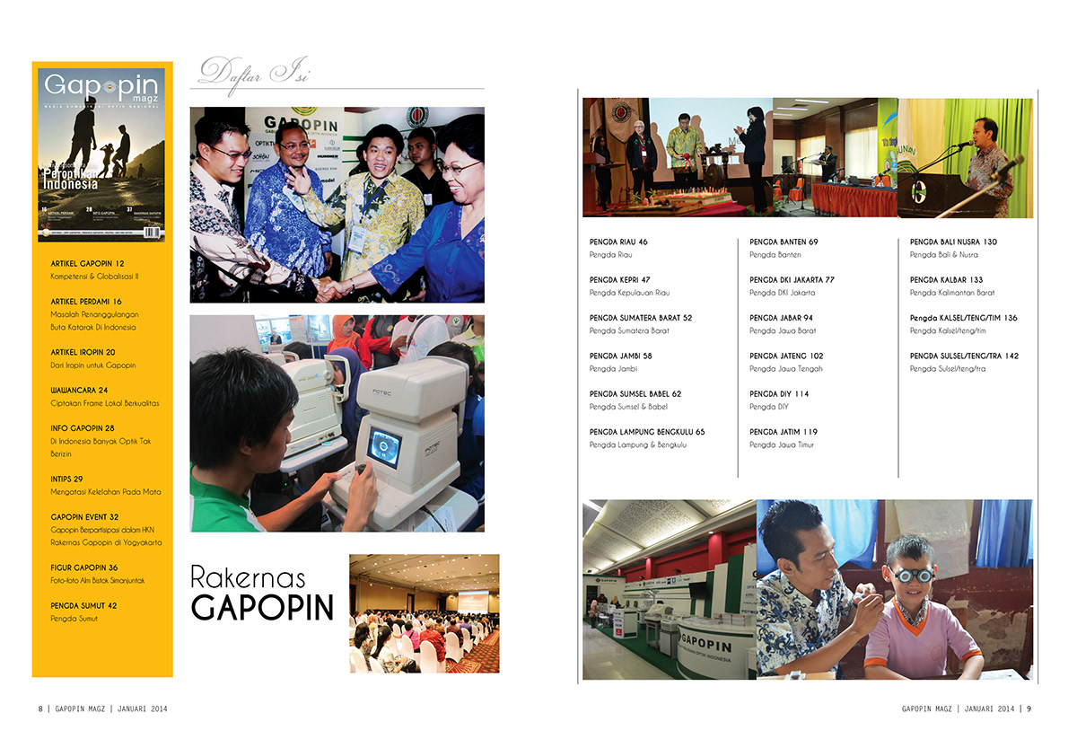 magazine Indonesian optic graphic Layout news product forum art photo gallery