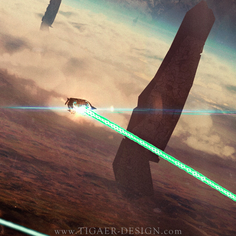 science fiction Scifi design architecture concept art 3D 2D digital painting Space series