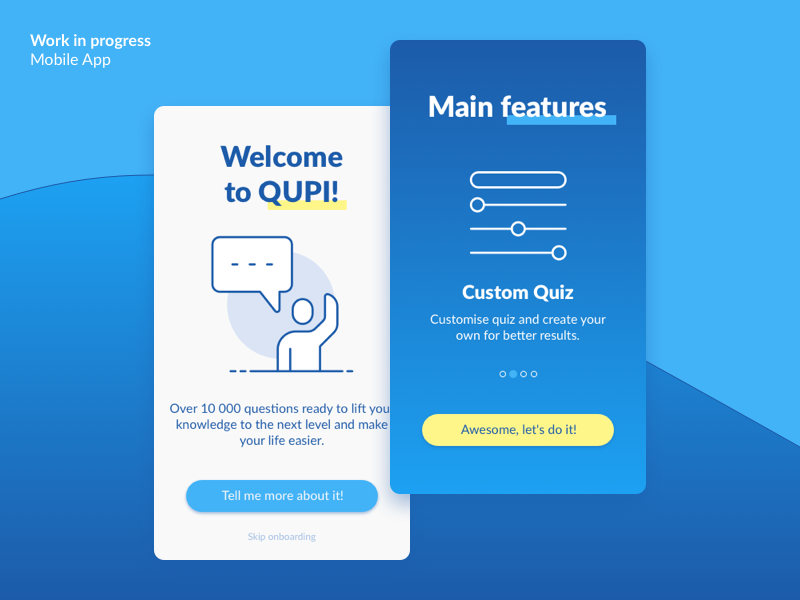 UI ux app design rwd e-learning Web Design  medical Quiz icon set flat design