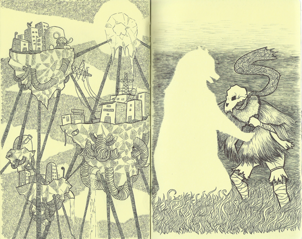 moleskine fantasy sketch sketchbook