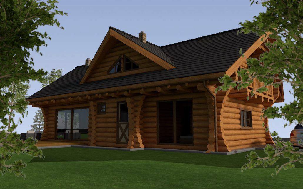 architecture Project vizualdk Cottage home house Render 3d modeling