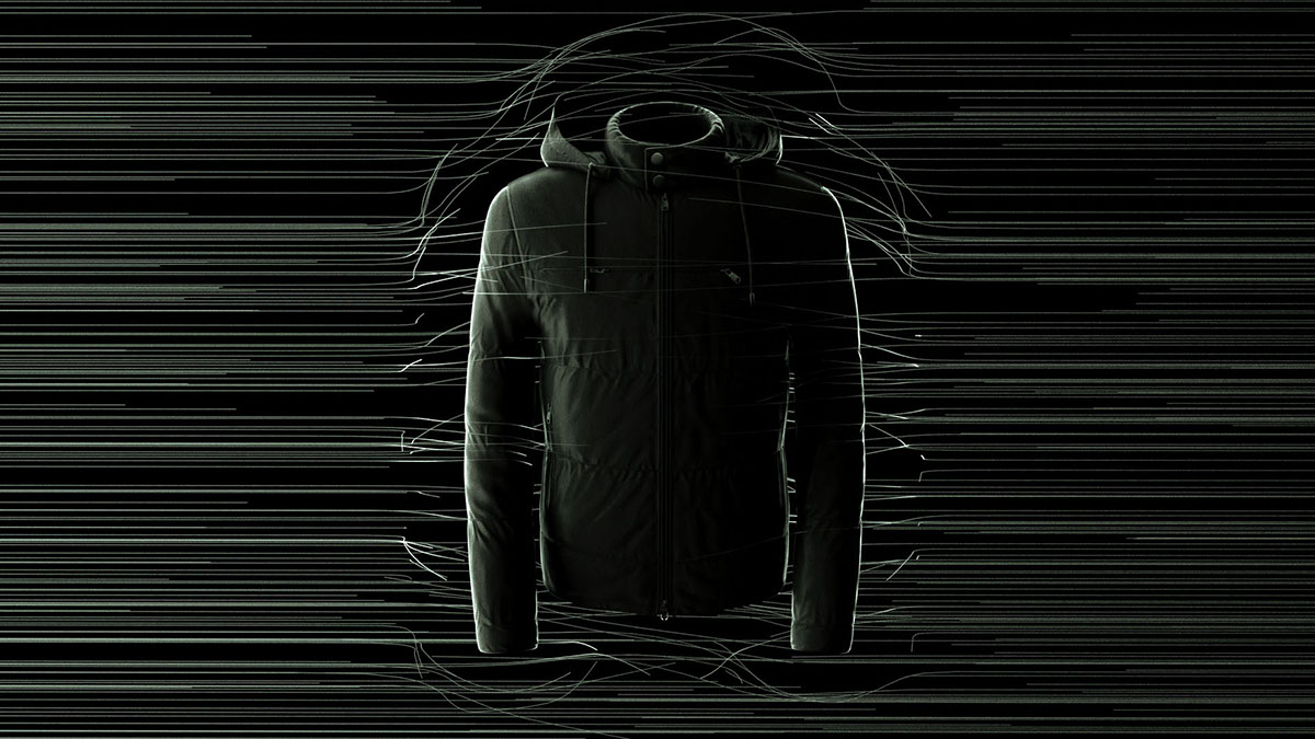 Nike Techfleece design creative development 3D simulation cloth Fashion 
