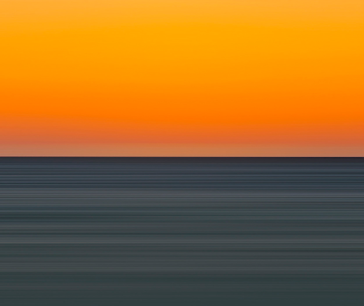 Horizons blur abstract minimal Travel Memory Ocean fine art SKY sunset digital manipulation
