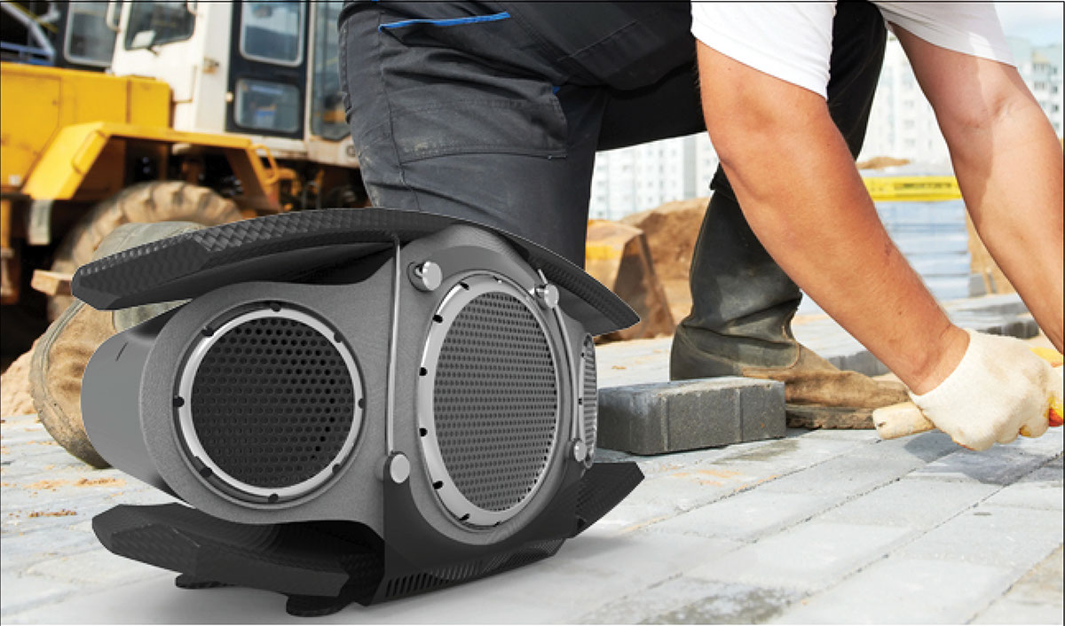 boombox speaker sound system materials