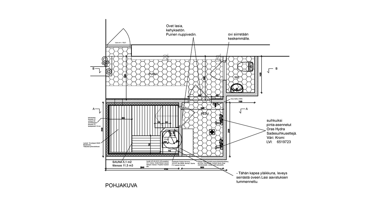 Sauna SHOWER Interior Spa design