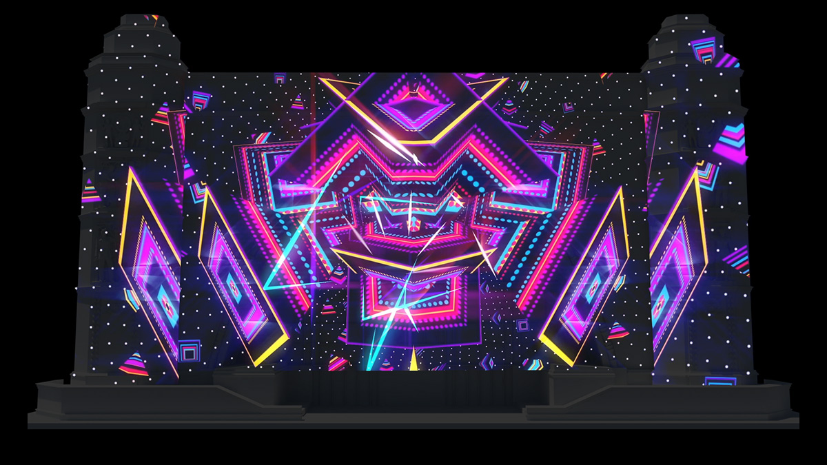 VJ vjloops visuals Performance mix lightfest abstract psy motion resolume fx