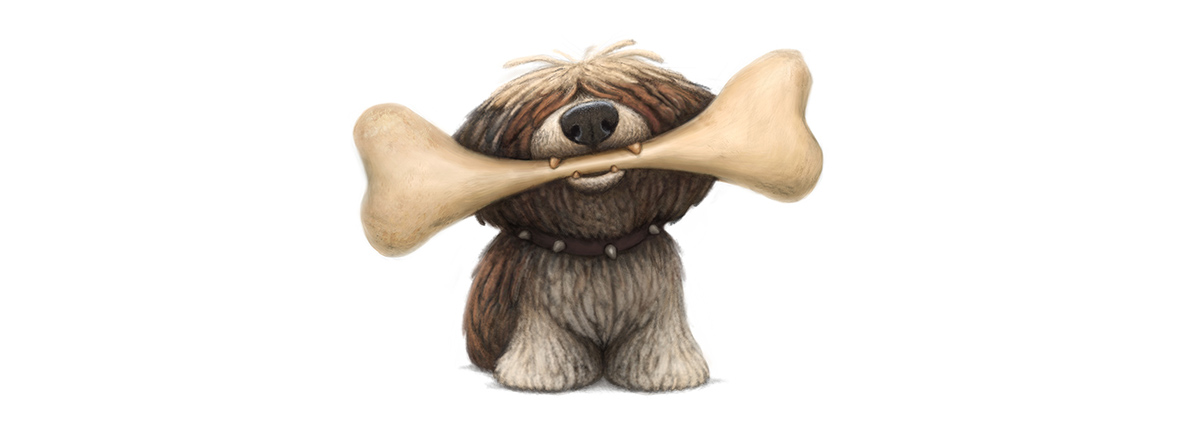 prehistoric tribe stone age ostrich mammoth cartoonish cartoon animation  funny Character