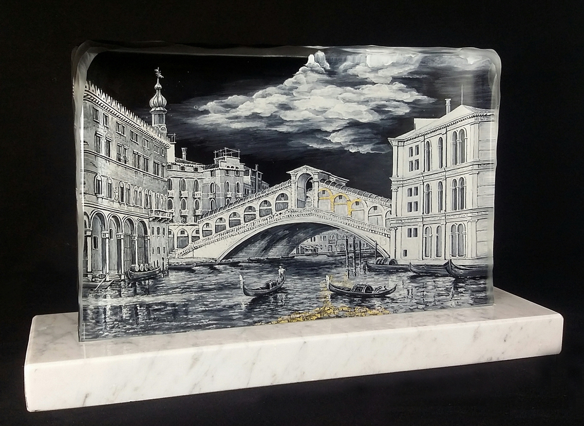 vetro artistico murano artistic  glass glass murano glass salvadori rialto ponte venezia sommerso canale Canal Grande vetro