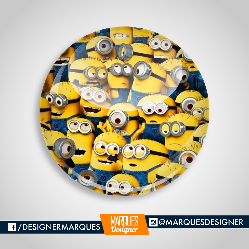 bottons minions MarquesDesigner despicable buttons broche