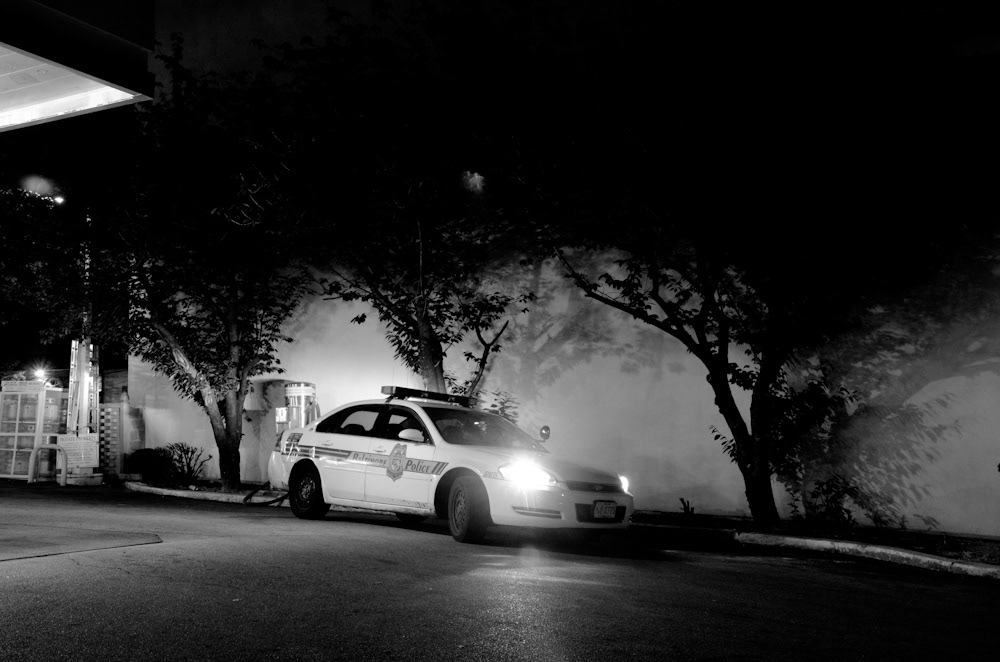 Baltimore night Day city Cop