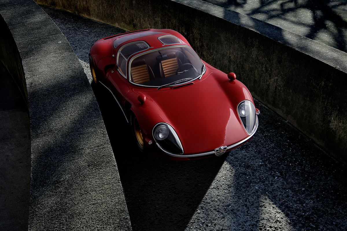 oldtimer car transportation Photography  red alfa romeo old sportcar speed Classic