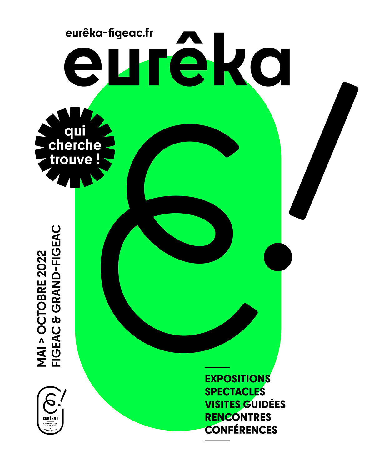 champollion charte graphique Eureka Figeac identité visuelle logo