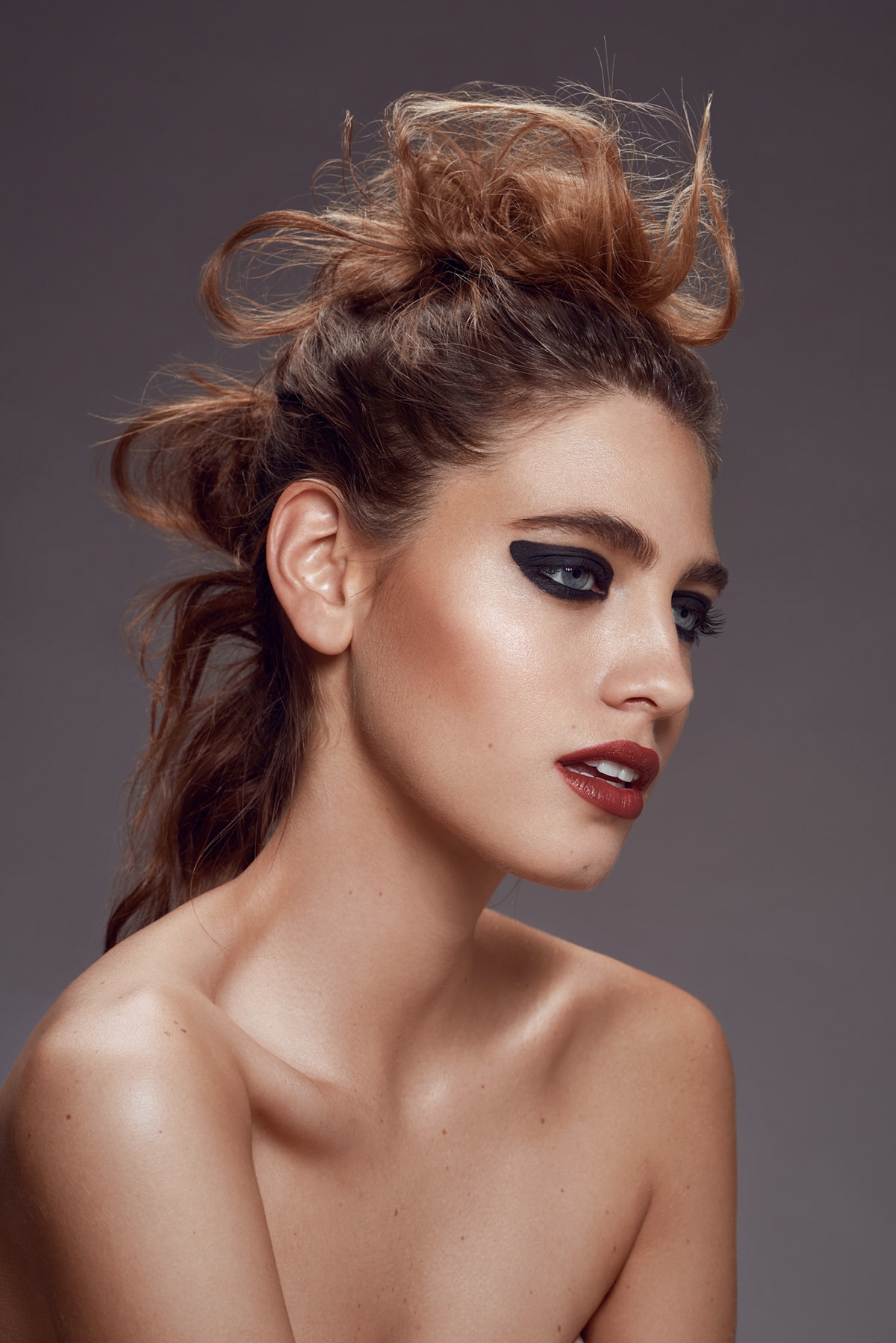 beauty studio Make Up hair Style Fashion  cosmetics Advertising  model Photography 