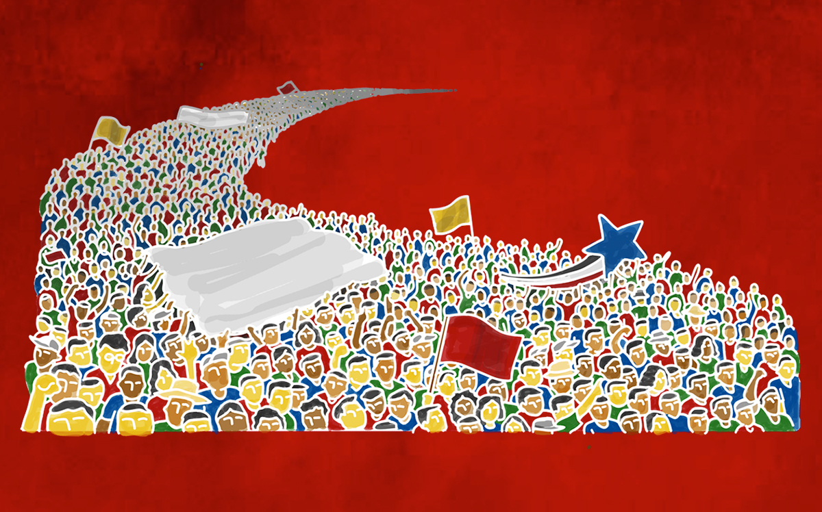 Ilustração Direção de arte Direção Criativa campanha política maranhão Elections governador ad art vector Isometric