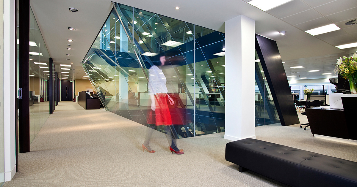 Office Interiors London Office design world gold council Interior office fit-out