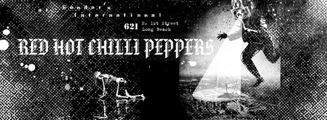 concert visuals punk Red Hot Chilli peppers punkrock Media Art art