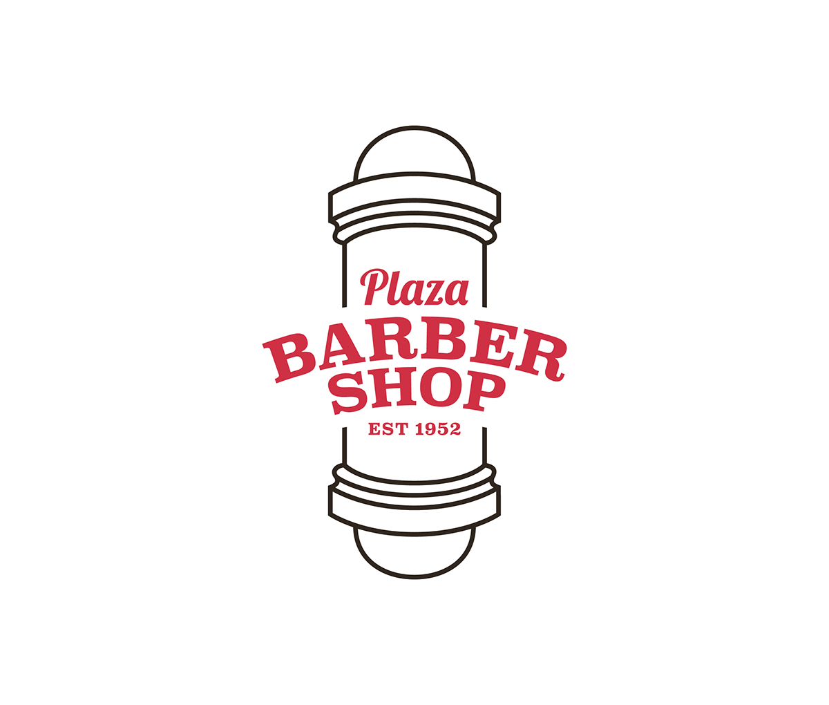barber barber shop men shave traditional haircut plaza 1950s barber pole