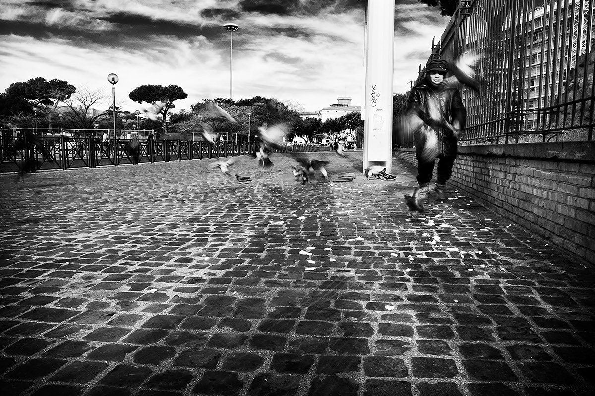 Termini homeless STATION Rome homeless portrait reportage Flavio Brancaleone invisible clochards tramps vagrants photogiornalism