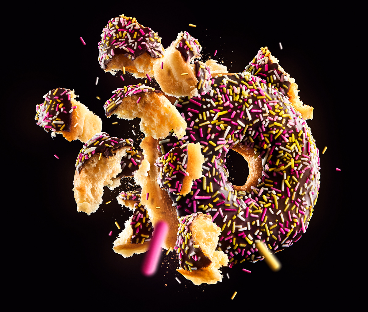 donut 甜甜圈 تبرع пончик 도넛 数字艺术 艺术 广告 插图 平面设计