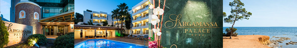 hotel suite ibiza gold crown elegant Classic beach Santa Eulalia