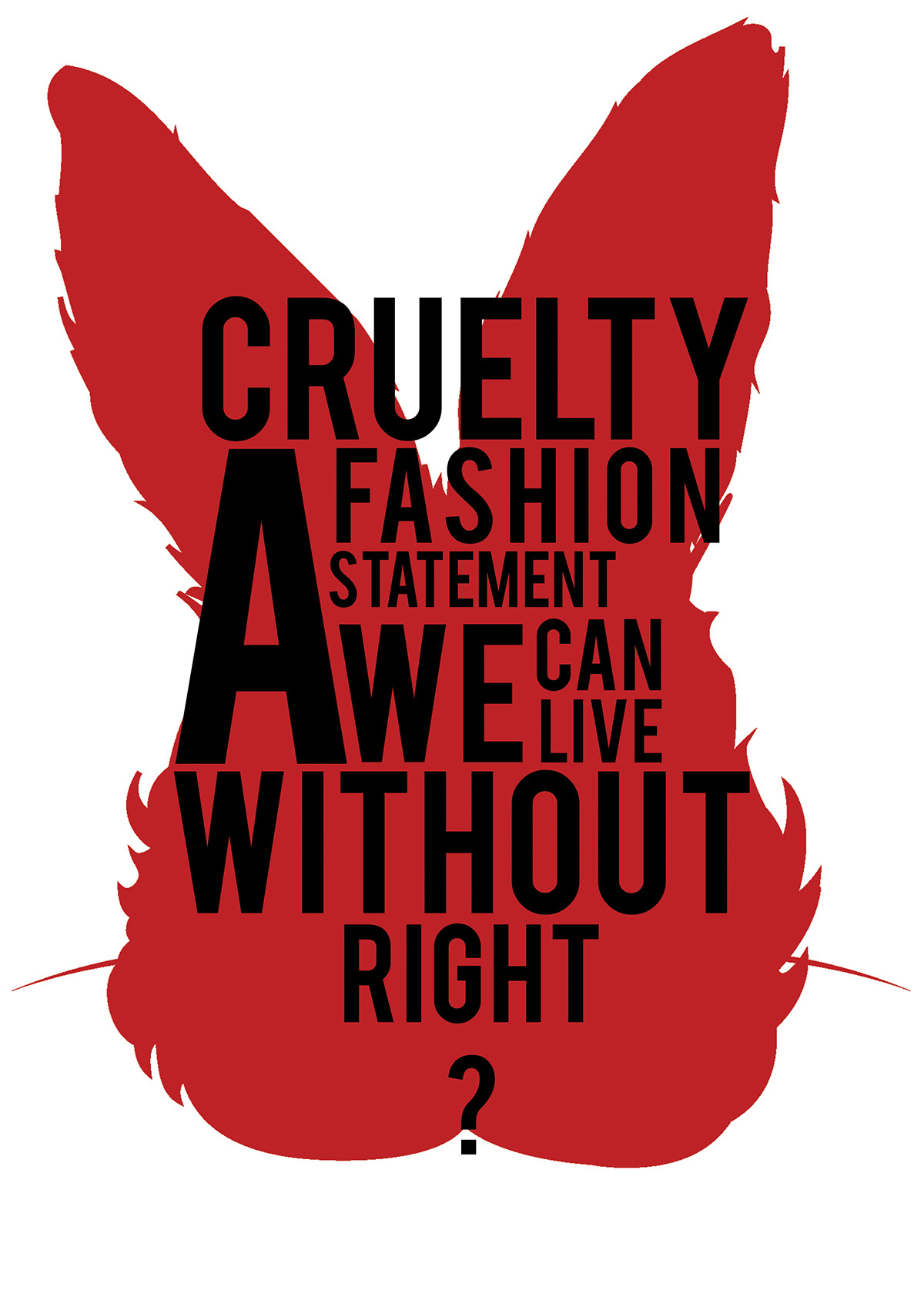 type font graphics Graphic Motif placement animals vivienne westwood politics animal cruelty design T-Shirt Design