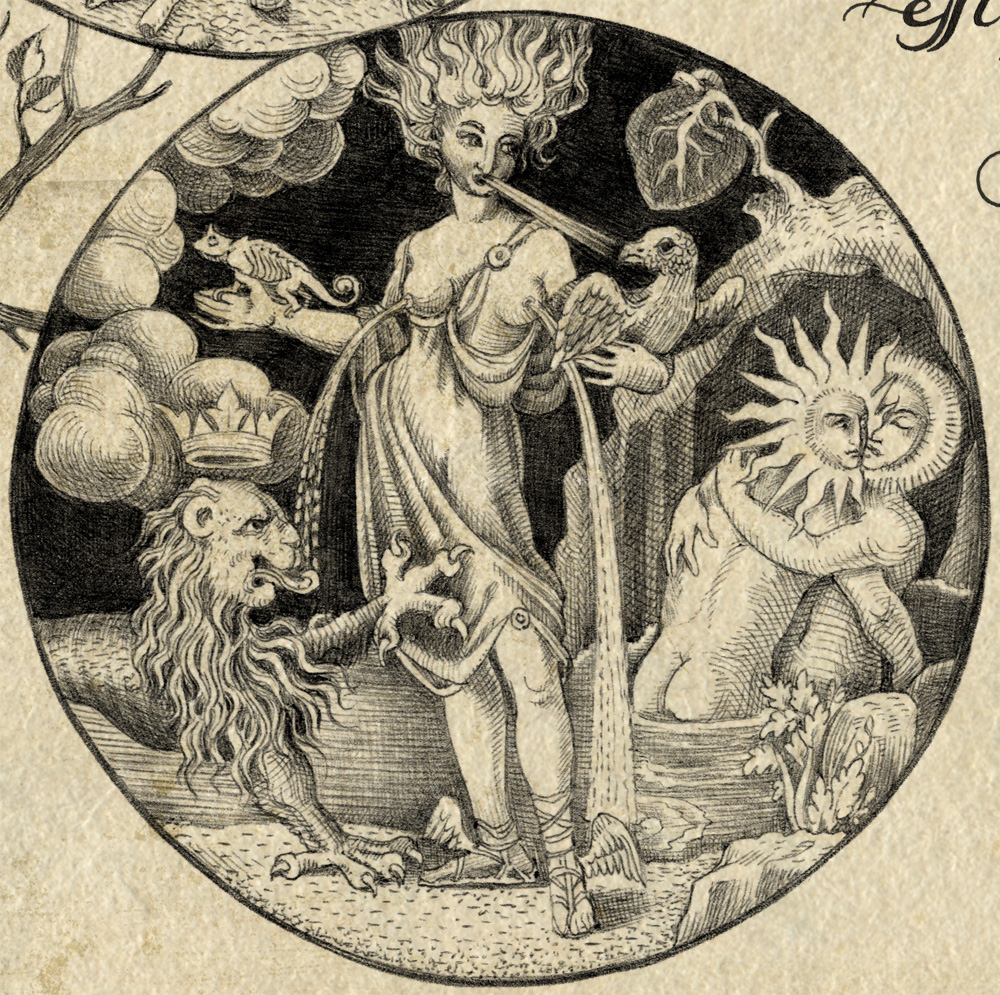alchemy alchemyst Turtle emblemata medieval incunabula elements androgyne bafomet Tree  occult creatures Sun moon