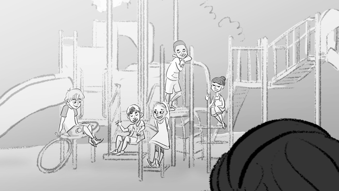 storyboard glasses kids difference short story comic