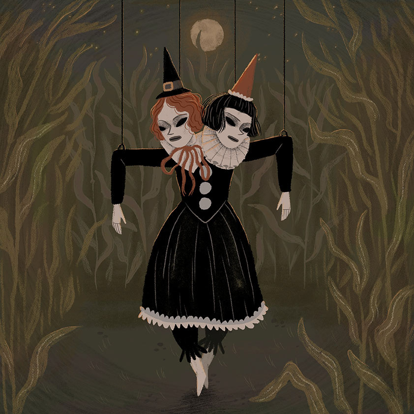 autumn Creepy Cute dark art drawlloween ghost Halloween pumpkin spooky vampire witch
