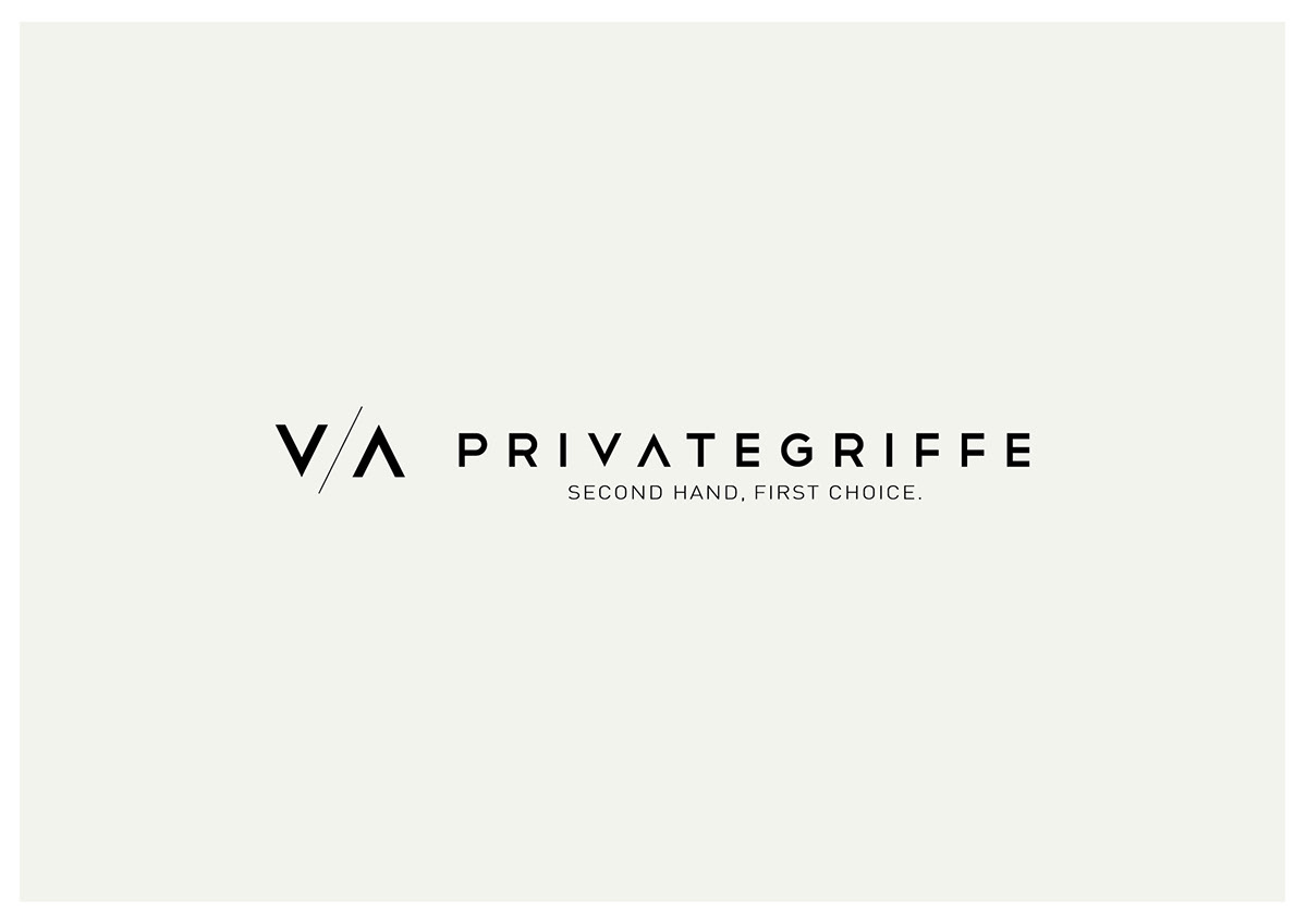 logo design Private griffe e-commerce