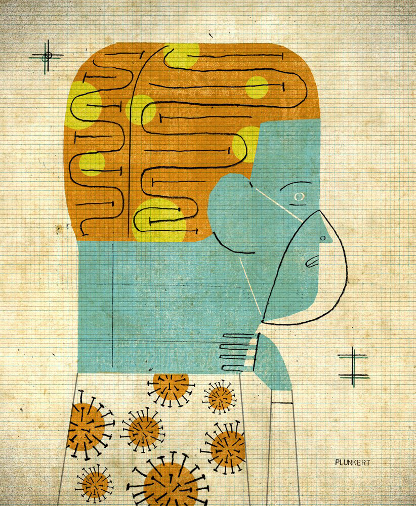 concept art conceptual COVID-19 COVID19 ILLUSTRATION  Illustrator inflammation stanford stanford medical center Stanford Medicine X