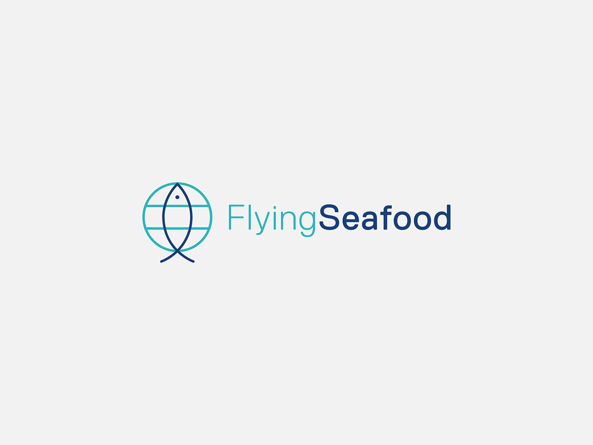 fish Food  application iPad Website identity Stationery bleu world Responsive sea Ocean logo restaurant Sushi