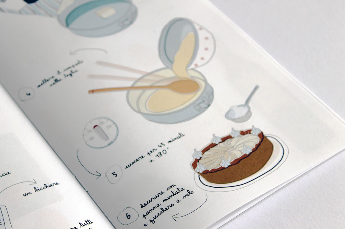 album illustrato Cucina cook mamma sorpresa book bambini children regalo frontespizi ricette recipes Recettes enfants une surprise pour