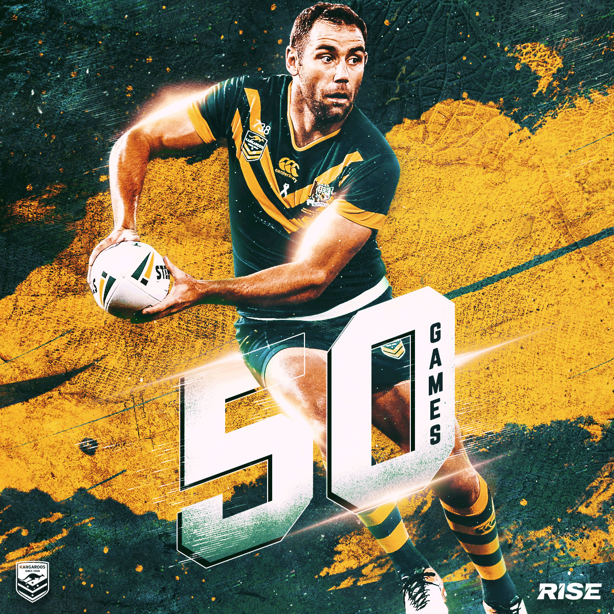 Rugby league design graphic sport football