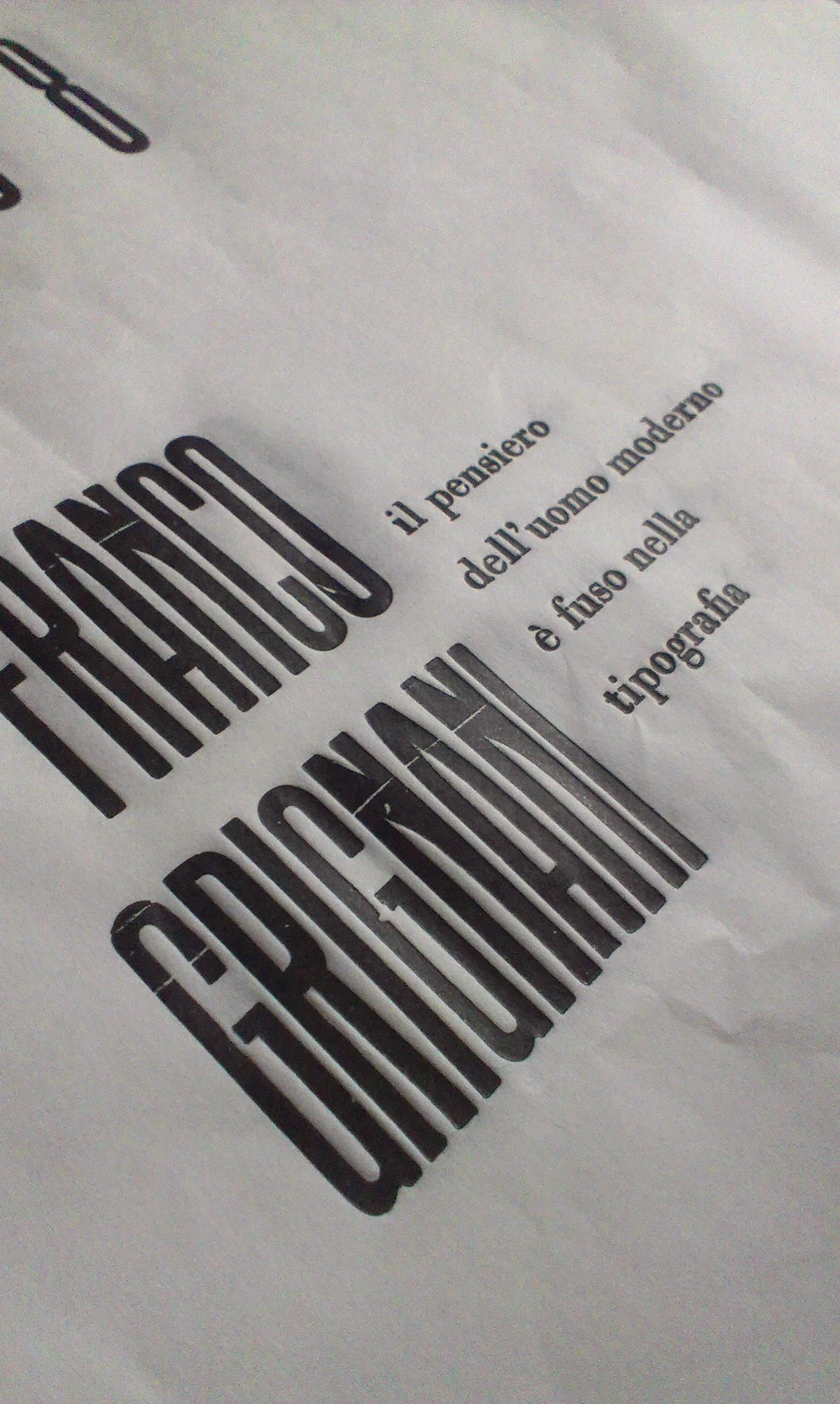 vignelli lora lamm grignani Steiner Monguzzi tschichold hochuli fronzoni silkscreen letterpress publishing   craft tribute poster urbino