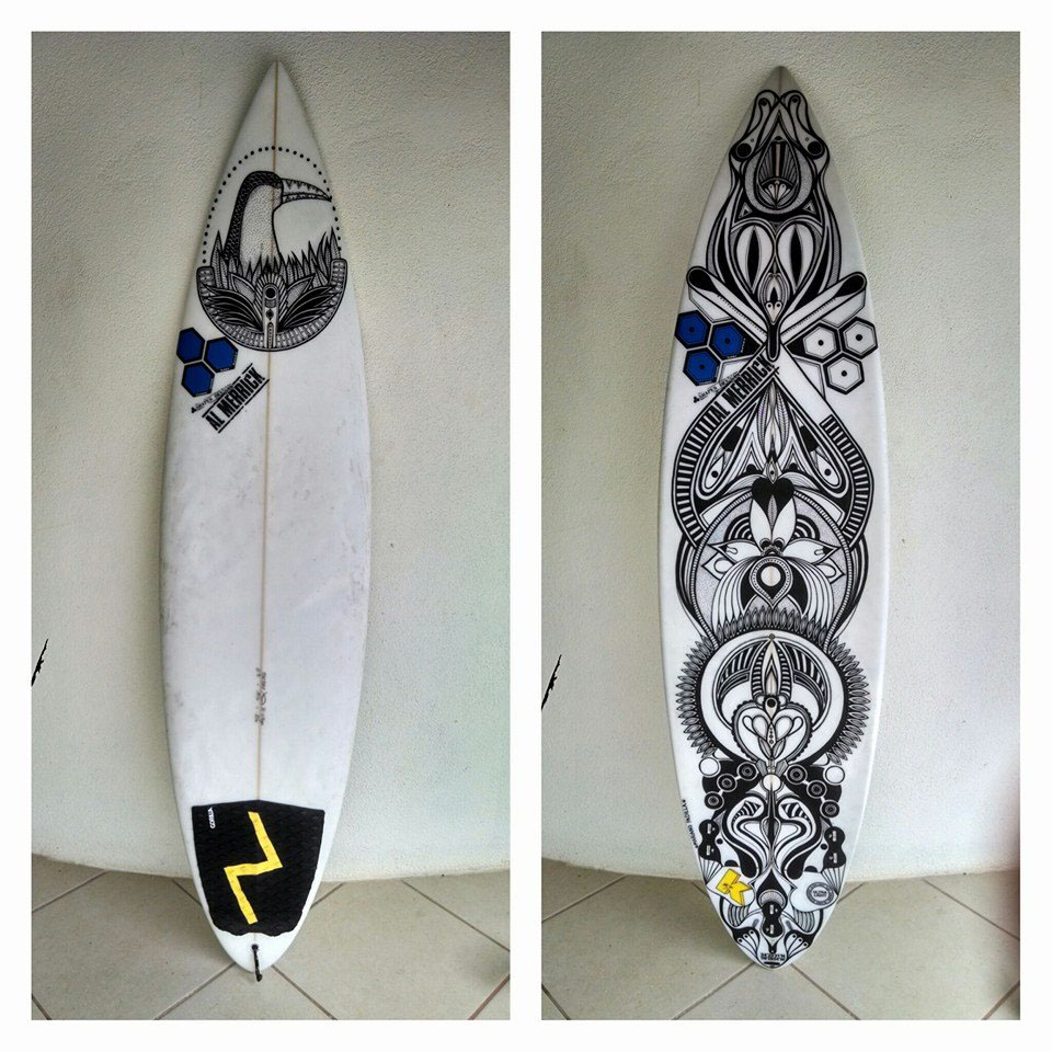 surfboards Surf design sports paint Posca jay adams abstract