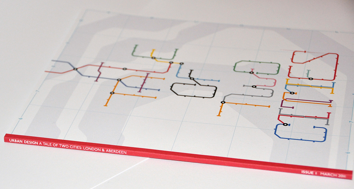 Adobe Portfolio london underground railway map rail map London Underground Map Urban Design Aberdeen London scotland aberdeen college lines minimalistic