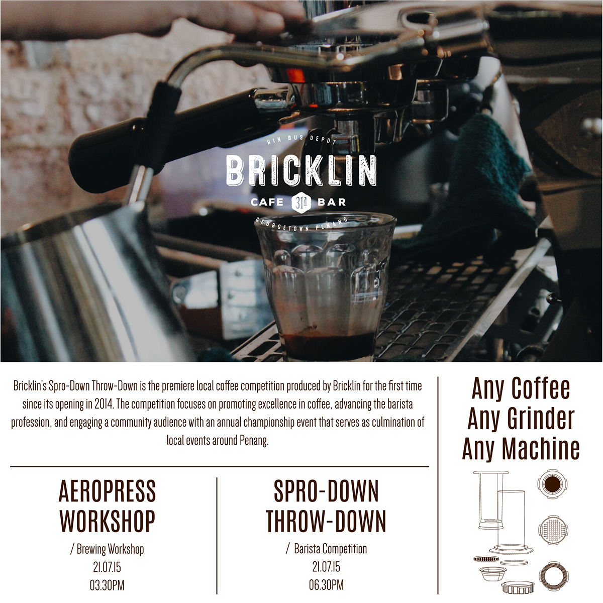 Coffee barista Workshop aeropress