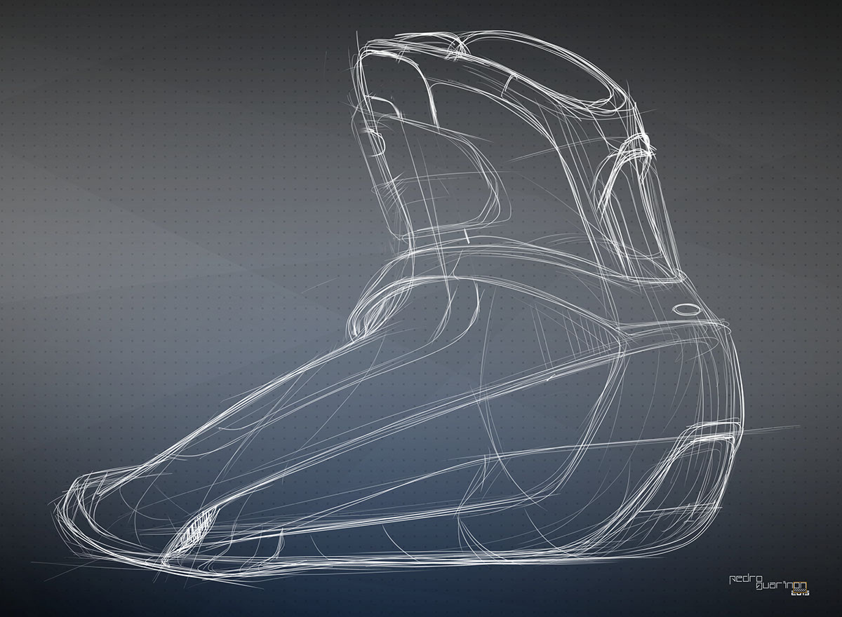 prosthetics Bionic racing shoes Racing boat hand leg photoshop digital illustration