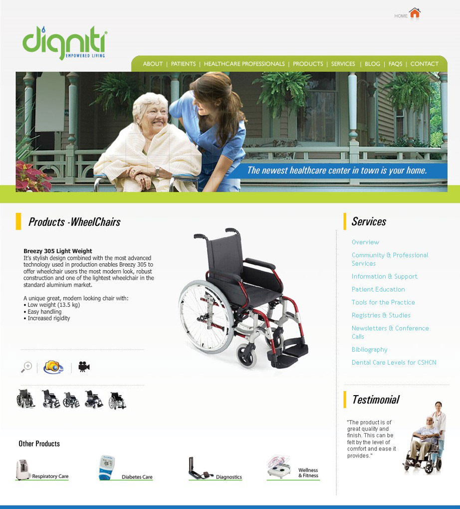 identity logo design healthcare holistic home campaign Website OOH welness fitness mobility aids diagnostics safety aids