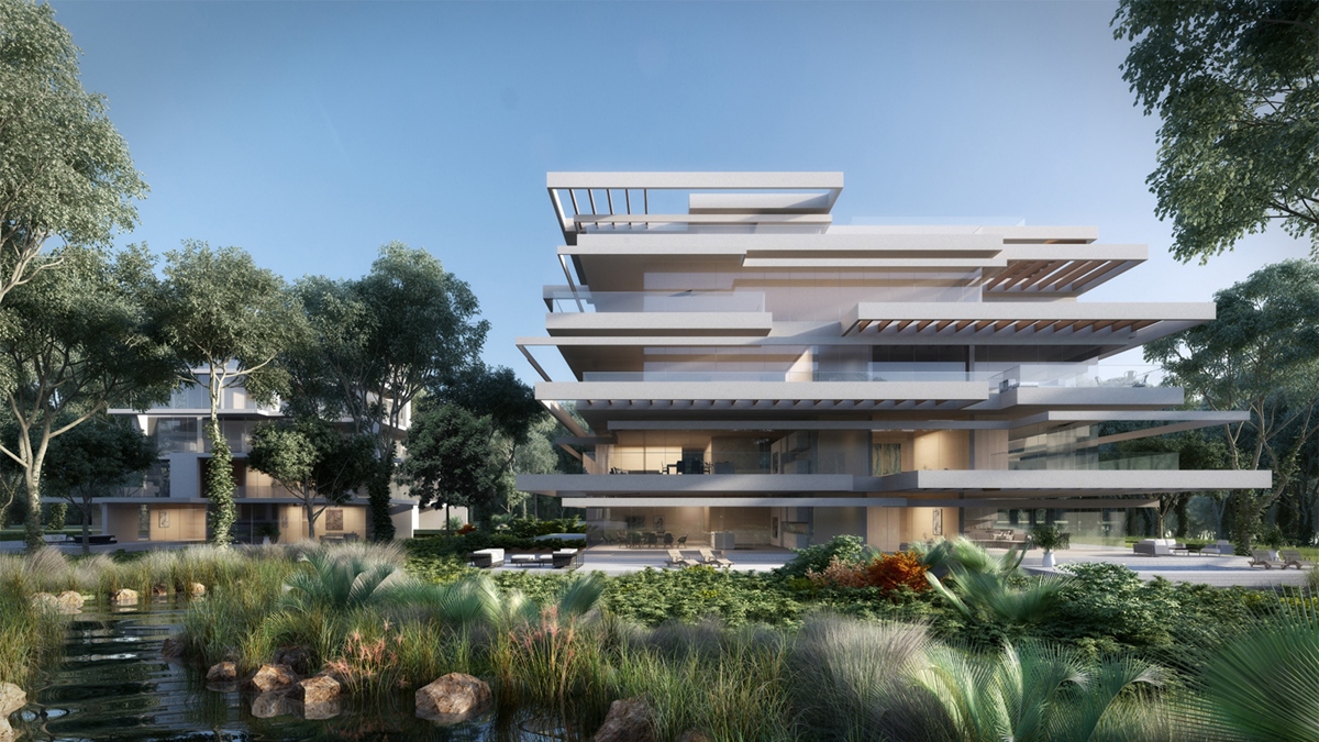 dubai 10 Design residential CG CGI rendering Renderings houseing