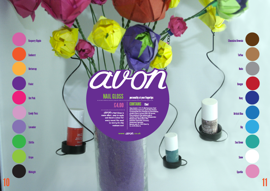 Packaging Avon Make Up cosmetics beauty Glass bottles